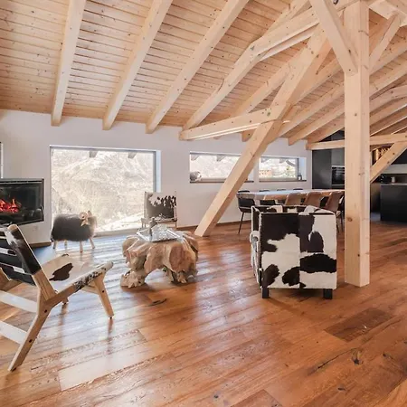 Σαλέ Luxury With Panoramic Views, Sauna, Hot Tub & Cinema Grächen