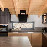 Luxury With Panoramic Views, Sauna, Hot Tub & Cinema Chalet Grachen